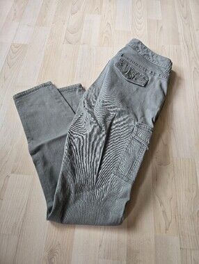 Express Green Cargo Pants Size 10
